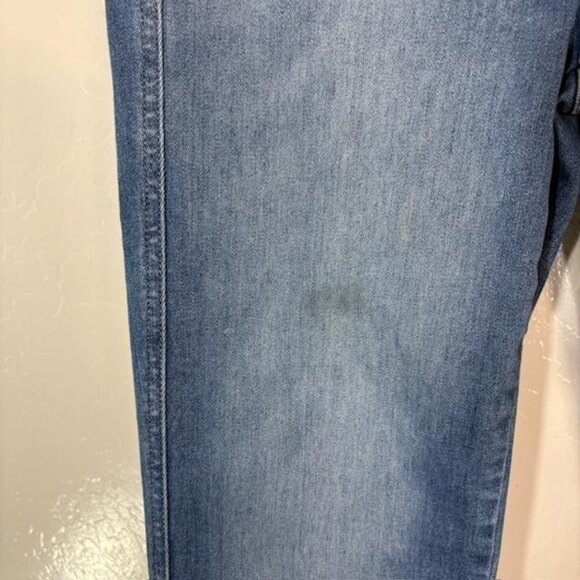 Veronica Beard Jeans Womens 27 Carson Ankle Flare High Rise Raw Hem Made USA - Picture 4 of 9